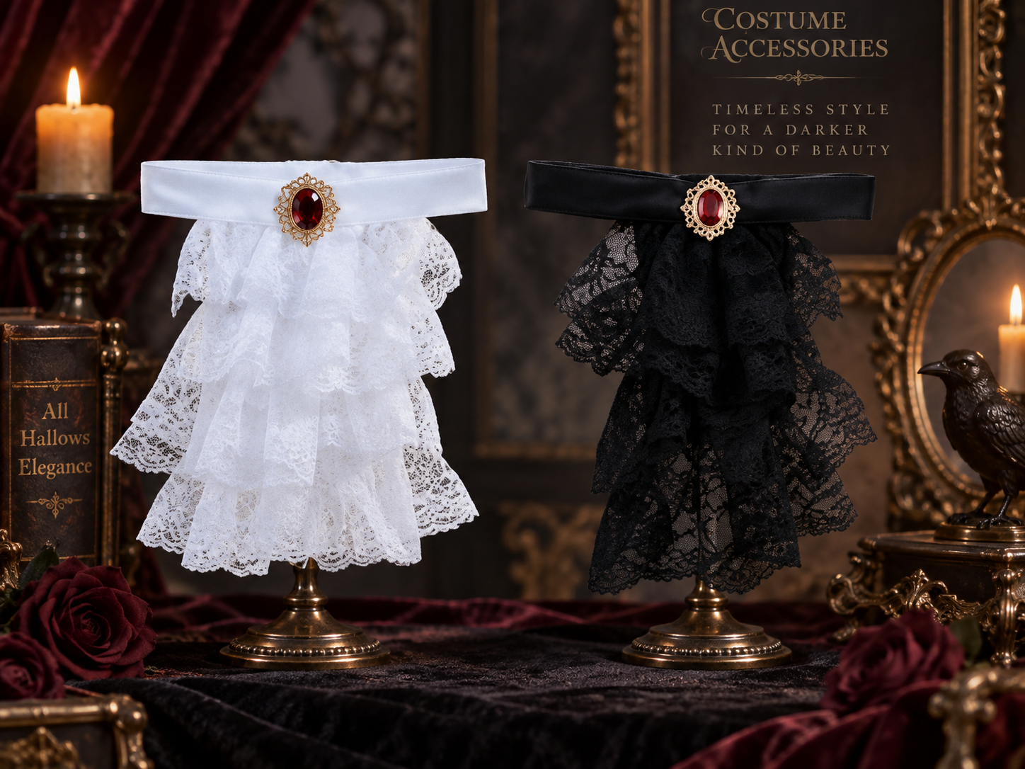 Jabot Dentelle