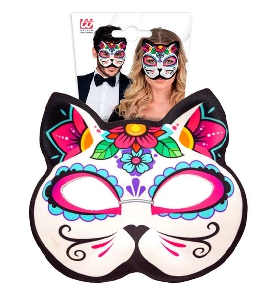 Masque Chat Coloré – Image 2