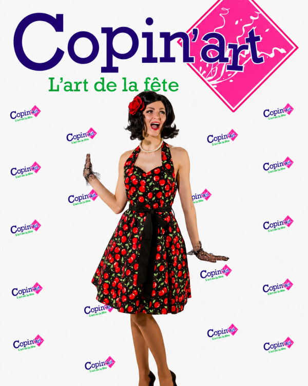 Robe Rockabilly Cerise