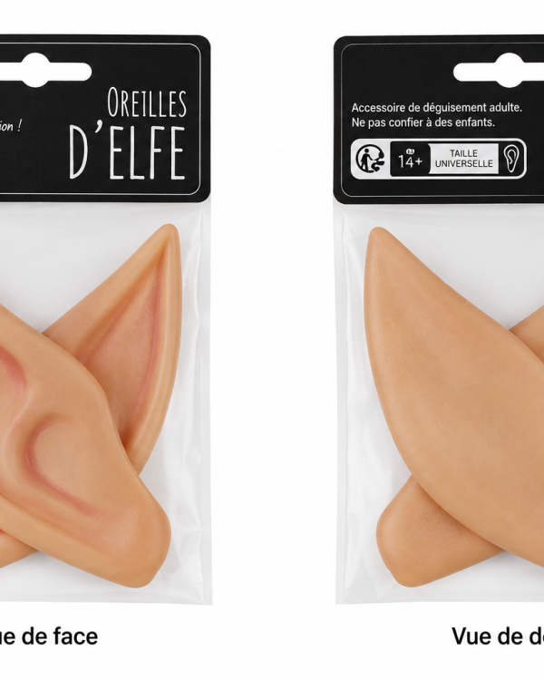 Paire d'Oreilles de Sorcière ou d'Elfe