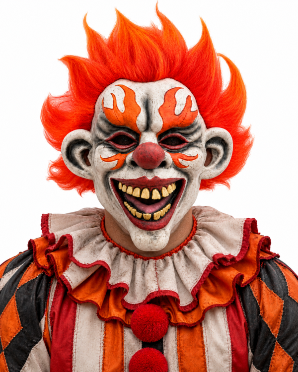 Masque Clown "Flamme"