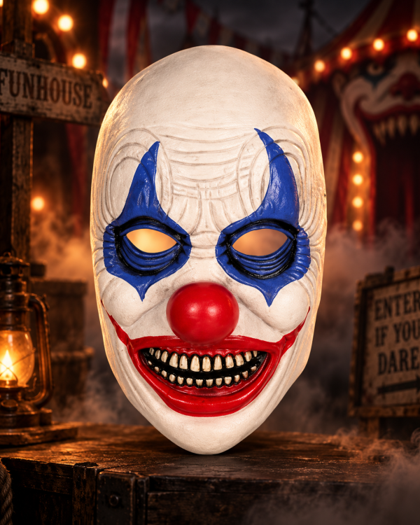 Demi-masque Clown