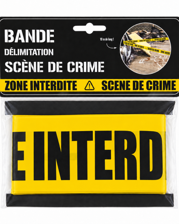 Bande Délimitation "Scène de Crime"