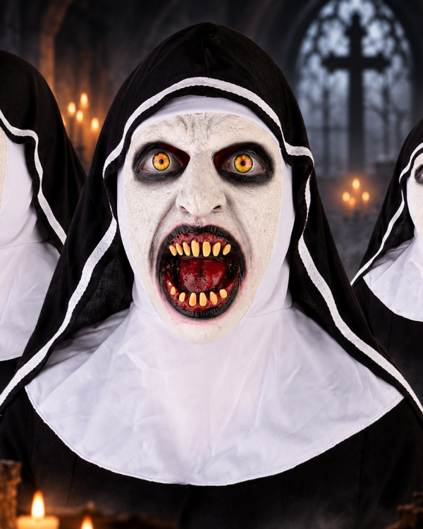 Masque Latex "La Nonne"