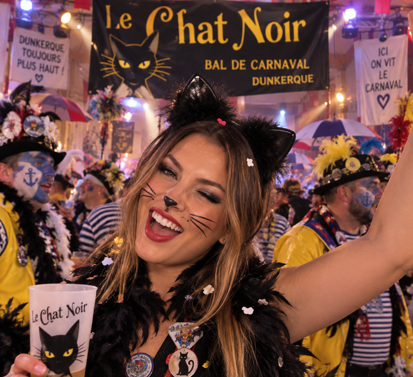 Serre Tête Chat Noir – Image 3