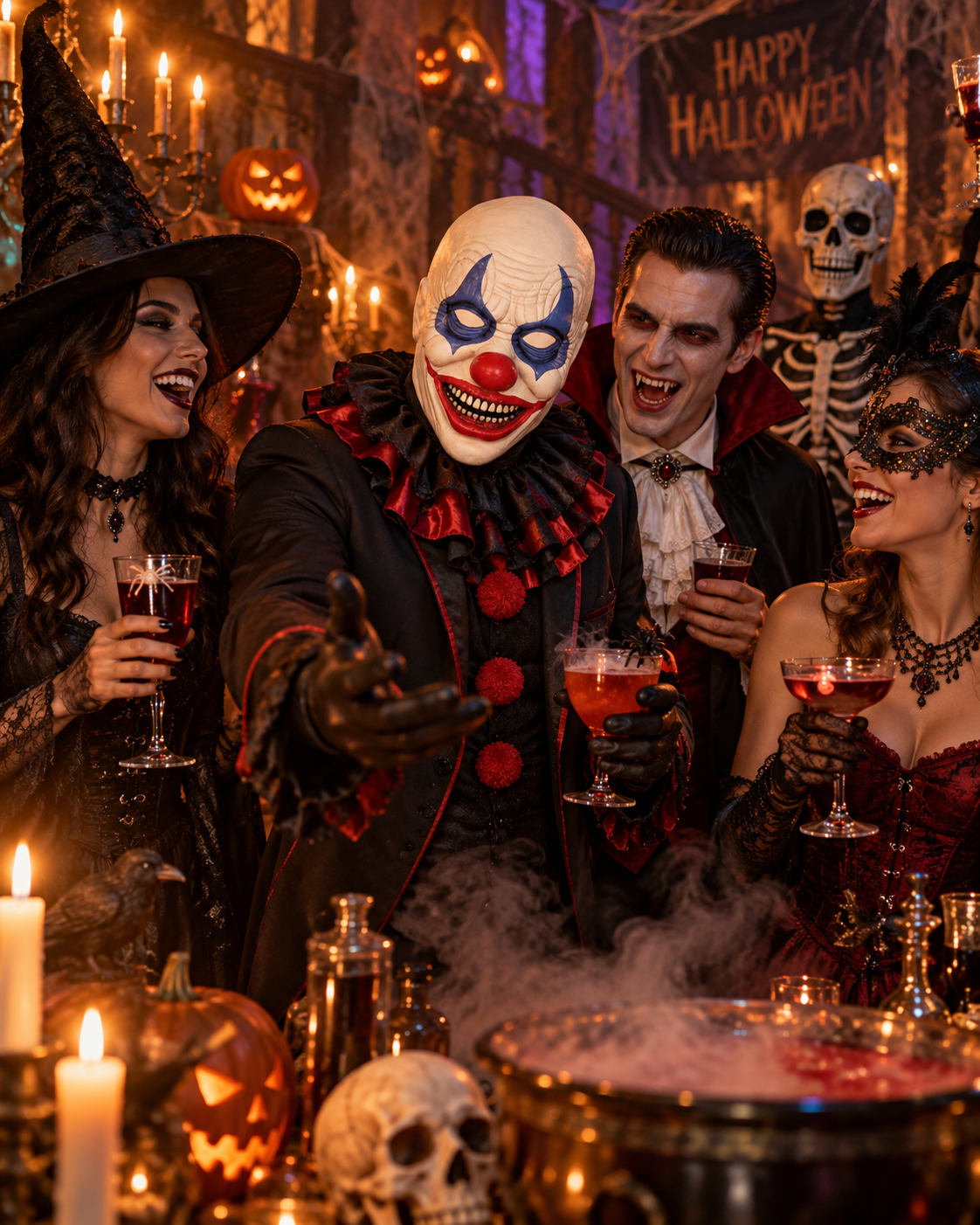 Demi-masque Clown – Image 2