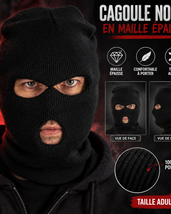 Cagoule Noire