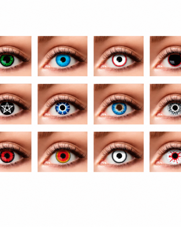 Paire de Lentilles Fantaisies