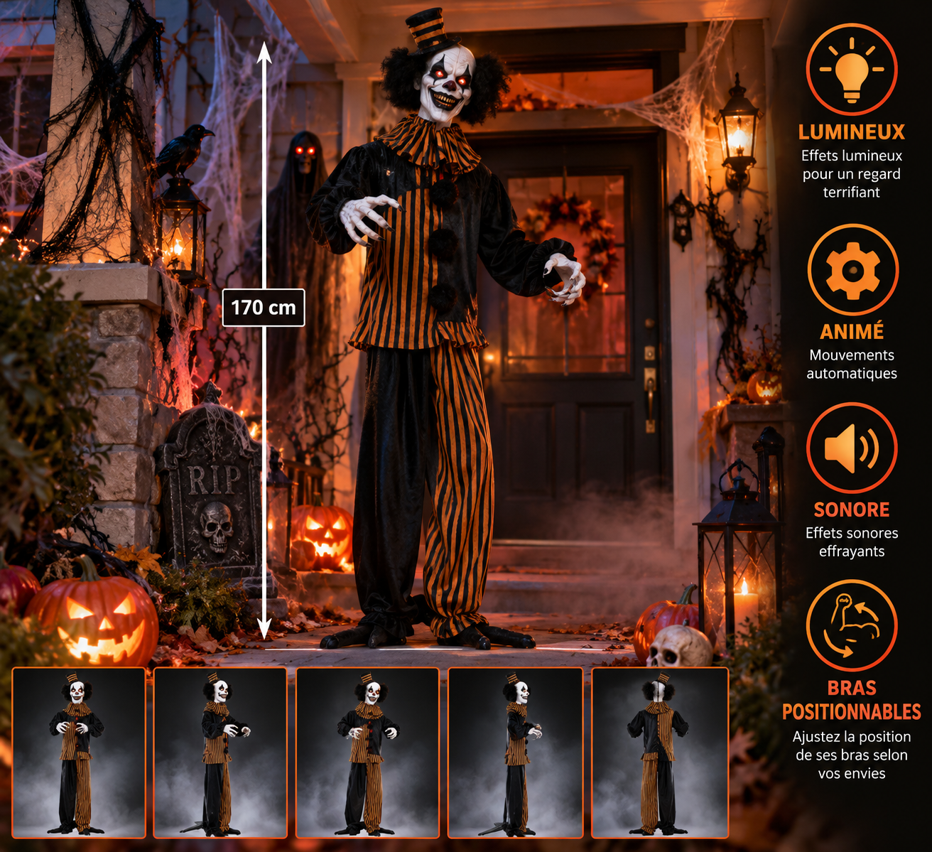Automate Clown Maléfique – Image 2