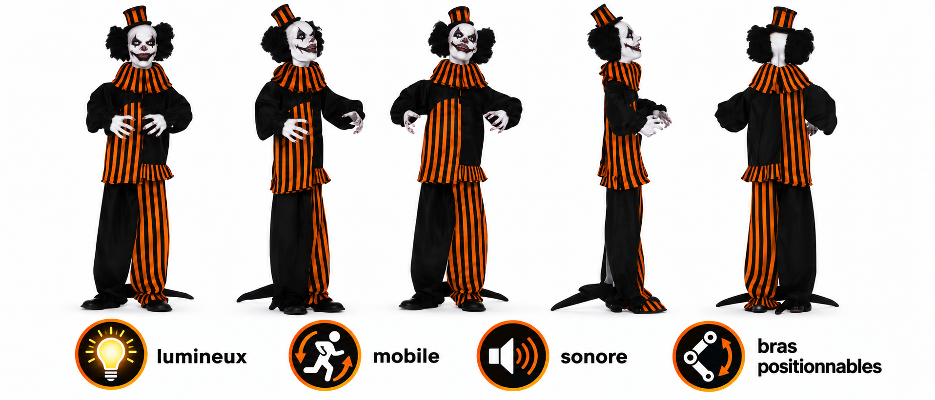 Automate Clown Maléfique